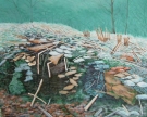 painting - frostedundergrowth